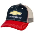 thumbnail image 1 of Chevy 810494 Chevrolet Logo Adjustable Mesh Snapback Hat, 1 of 3