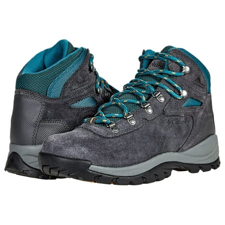 Columbia Newton Ridge Plus Waterproof Amped (Unisex, Shark/River Blue, 7.5, Medium)