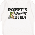thumbnail image 3 of Inktastic Poppy's Fishing Buddy Toddler Sweatshirt, 3 of 4