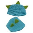thumbnail image 5 of KAKOWELY juego de gorro y pantalones para bebé, disfraz de dinosaurio de ganchillo, accesorios de fotografía para recién nacidos, 5 of 5