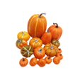 thumbnail image 2 of 16 piezas de calabazas artificiales de espuma, accesorios para fotos, estante de otoño, decoración de Halloween, calabazas de simulación para fiesta, 2 of 8
