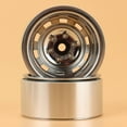 thumbnail image 4 of 4PCS Rally 1.9 Metal Beadlock Wheel Hub Rim for 1/10 RC Crawler Axial SCX10 90046 AXI03007 Traxxas TRX4 RC4WD D90,1, 4 of 7