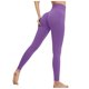 thumbnail image 1 of Pantalones de yoga sin costuras para mujer, color melocotón, de nylon y spandex, de cintura alta, para fitness, running, yoga y uso diario, 1 of 5