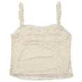 thumbnail image 6 of Womens Tank Tops 2026 Lace Square Neck Spaghetti Straps Camis Solid Color Ribbed Sleeveless Casual Basic Undershirt, 6 of 8