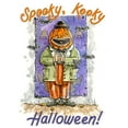 thumbnail image 2 of Randy Noble Fine Art 12x14 Gold Ornate Wood Framed with Double Matting Museum Art Print Titled - Kooky Halloween, 2 of 4
