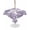 Purple, variant on Outdoor Tablecloth with Umbrella Hole for Patio/Picnic/Party/Camping, Pink Coastal Waterproof Table Cloth Rectangle Table Cover Washable, Nautical Coral Shell Conch Starfish Summer (60"x 102")
