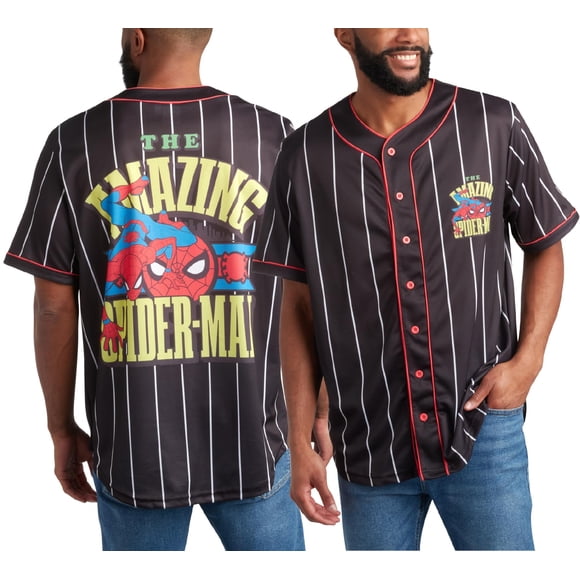 Camiseta tipo Jersey Marvel Avengers Spider-Man Venom Talla L