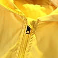 thumbnail image 6 of FSYBOA Boys Casual Jacket, Loose Fit Hooded Long Sleeve Warm Fall Outerwear Yellow Size 2-3T, 6 of 6