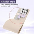 thumbnail image 4 of 4 Pcs Manicure Set Steel Nail Clippers, Beauty Tool Portable Set Professional Grooming Kits, Travel Nail Kit for Men and Women (Gradient Purple), 4 of 7