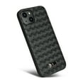 thumbnail image 4 of SaniMore for iPhone 14 Pro Max Case, PU Leather Rugged PC Shockproof Tough Anti-Fingerprint Ultra Slim Lightweight Luxury Anti-scratch Wear-resistant Durable Cover for iPhone 14 Pro Max, Litchi Black, 4 of 5