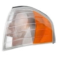 thumbnail image 2 of Luz de curva delantera para coche, lámpara de señal de esquina de repuesto para W202 1993-2001, estándar de EE. UU., Color dual, izquierda, 2028260943, 2 of 5