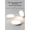 thumbnail image 4 of 6PCS 12W LED Downlight Recessed Round Ceiling Spotlight for Indoor Bedroom Home Decorative Lighting, 4 of 5