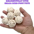 thumbnail image 4 of 5122 Mini Sola Balls Pk6 - Sola Wood Shreddable Bird Foot Toys, 4 of 7