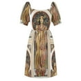 thumbnail image 6 of Alphonse Mucha - Elegant Woman Sleeveless Dress Aesthetic clothing long dresses for women Dress woman, 6 of 7
