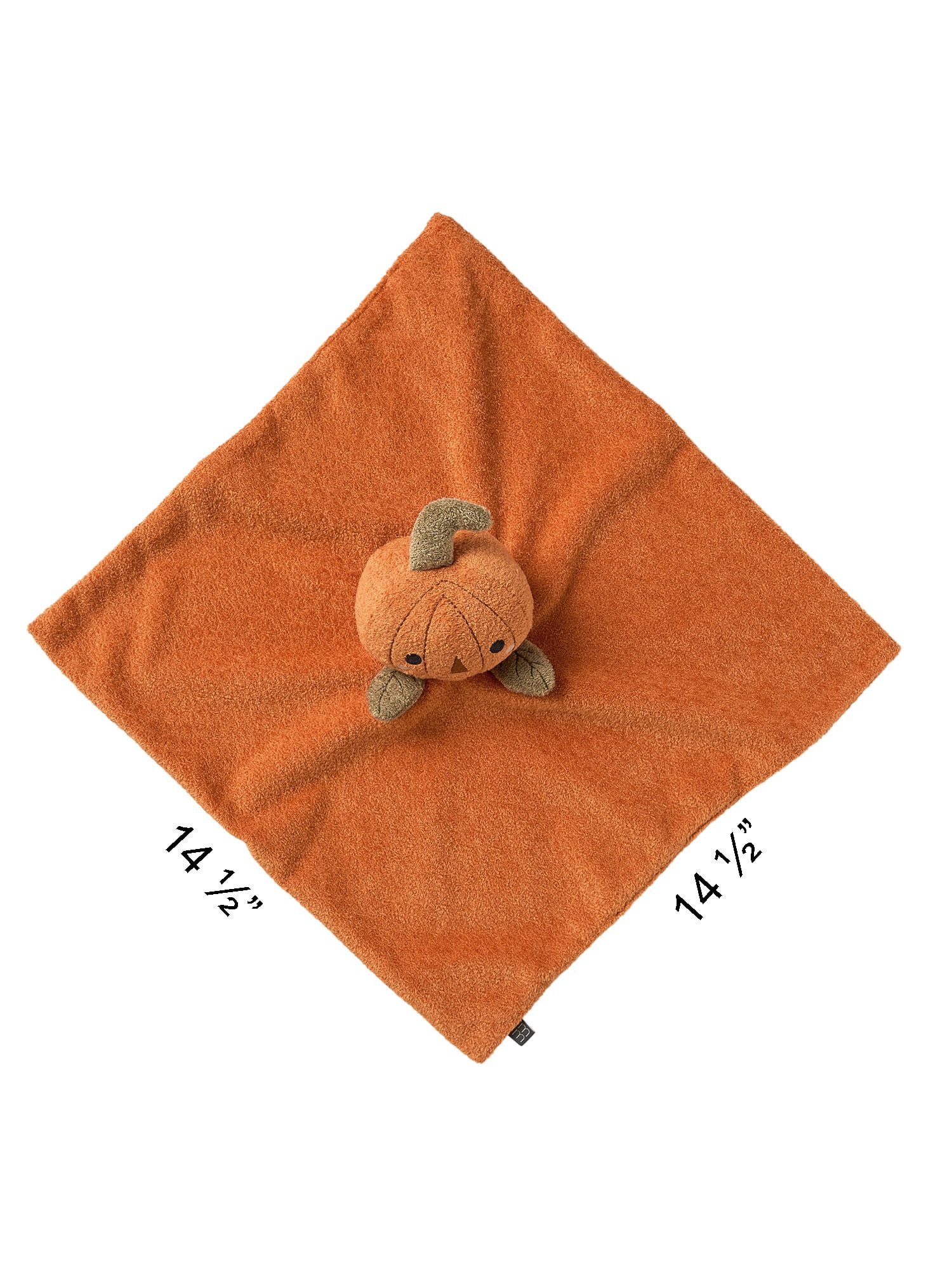 Modern Moments by Gerber Baby and Toddler Halloween Security Blanket, Pumpkin