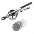 thumbnail image 3 of Stainless Steel Potato Masher Kitchen Press Tool With 3 Discs For Mashed Potato, 3 of 8
