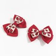 thumbnail image 2 of Yoyauz Christmas Bow Hairpins For Girls Christmas Hair Ornaments Colorful Christmas Boutique Hairpins Snowflakes Snowflakes Christmas Tree Bow Hairpins Holiday, 2 of 4