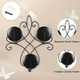 thumbnail image 5 of XKDOUS Wall Candle Sconce Holder Set of 2, Metal Wall Candle Holder Wall Decor, Hanging Wall Mounted Candle Stick Holder for Living Room Bedroom Dining Room Decorations, 5 of 10