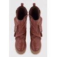 thumbnail image 4 of Women's Round Toe Lug Sole Cargo Pocket Slouch Boots, 4 of 6