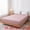39.0"x74.8" Light Pink, variant on Unique Bargains Fitted Sheet Microfiber Bed Sheets Breathable for All Seasons 39.0"x74.8" White