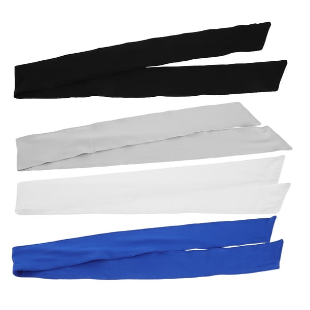 GOOHOCHY 4 cintas elásticas para hacer ejercicio: Cintas para el sudor deportivas unisex para hombre y mujer - Ideales para baloncesto, tenis, golf, gimnasio, correr y yoga