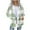 Light Green, variant on qucoqpe Women's Plaid Fleece Jacket Fashion Colorblock Long Sleeve Warm Plushy Fuzzy Coat