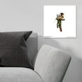 thumbnail image 4 of Gallery Pops DC Comics Bombshells - Hawkgirl - Pinup Figure Wall Art, Unframed Version, 12" x 12", 4 of 5