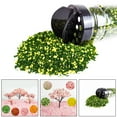 thumbnail image 3 of TISHITA 520ml Miniature Tree Powder Model Railway Garden Building Kit Powder Foliage Yellow Green, 3 of 8