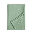 thumbnail image 5 of Eddie Bauer Textured Twill Solid Hypoallergenic Green Twin Blanket, 5 of 9