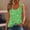 Green, variant on Sequin Tank Tops for Women Sexy Sleeveless V Neck Sparkle Shirts Fashion Party Club Glitter Cami Camisole