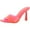 Hot Coral Vinyl, variant on Wild Pair  Womens Luuna Faux Leather Sandal Pumps