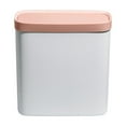 thumbnail image 3 of Kitchen Trash Can, Step-On Garbage Can with Lid, Tall Kitchen & Bathroom Trash Can, Small Office Waste Bin, Pink - Xuniizn, 3 of 7
