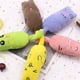 thumbnail image 3 of Methold Juguetes de peluche para masticar mascotas, juguete Animal de peluche de dibujos animados, Animal de terciopelo para morder la Juguetes para gatos Azul, 3 of 6