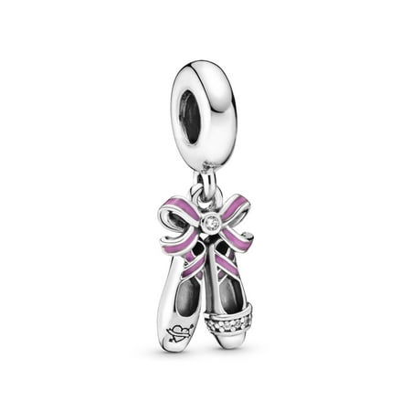 PANDORA Punk Ballerina Shoes Dangle Charm