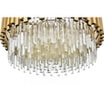 thumbnail image 6 of Elegant Lighting Willow 24" Chandelier in Satin Gold, 6 of 8