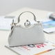 thumbnail image 4 of Bolso de mano de noche con diamantes de imitación para mujer, cartera informal, elegante, para fiesta de boda, bolso brillante, 4 of 5