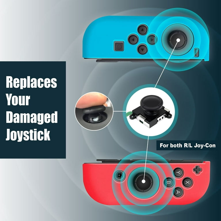 Insten Replacement Joy-Con Analog Joystick Thumb Stick with Tools For  Nintendo Switch