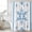 Blue, variant on Blue Snowflake Christmas Shower Curtain, Waterproof Shower Curtains for Bathroom, Xmas Abstract Art Winter Washable Fabric Bathtub Curtain Set Bath Decor with 12 Hooks Stall 36"x72"