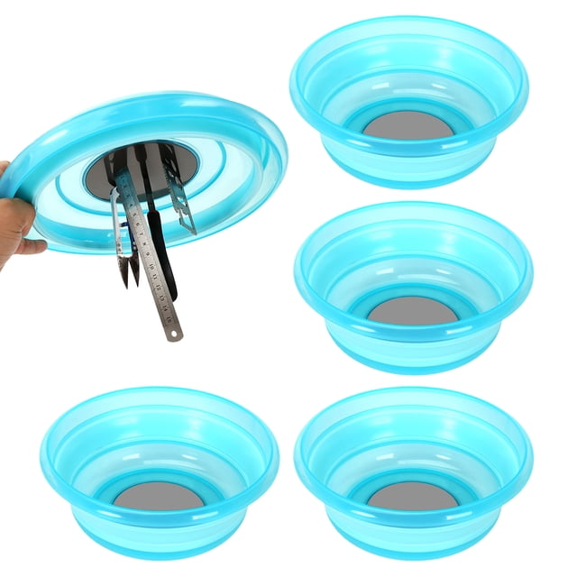 Bandeja para bandeja pequeña y plegable Bandeja de silicona Bandeja de silicona Bandeja para tornillo optimizada para la excelencia