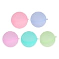 thumbnail image 1 of 5 Pcs Kids Water Balls Self Sealing Refillable Silicone Reusable Quick Fill Entertainment Translucent Swimming Pool Toys Splash B, 1 of 10