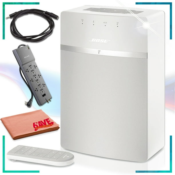 Bose Soundtouch 10 Wireless Music System White Essentials Bundle Walmart Com Walmart Com