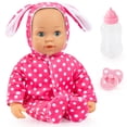 thumbnail image 1 of Muñeca bebé Bayer Anna 38 cm con sonidos interactivos, peluche suave, 1 of 6