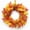 E, variant on Maple Leaves Pumpkin Pine Cone ,Artificial Wreath for Front Door-Thanksgiving Fall Autumn Wreaths,Maple Leaf Pumpkin Wreath Garland for Front Door Porch Farmhouse Patio Garden Home Decor (19.7IN)