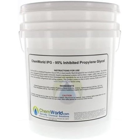 Inhibited Propylene Glycol 95% (Clear) - 5 Gallons