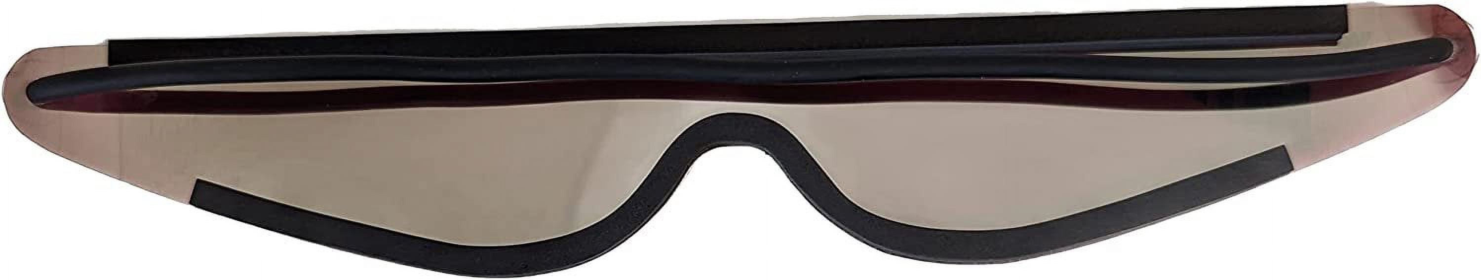 Hitman WWF Logo Pink Bret Hitman Hart Wrap Around Shades Sunglasses