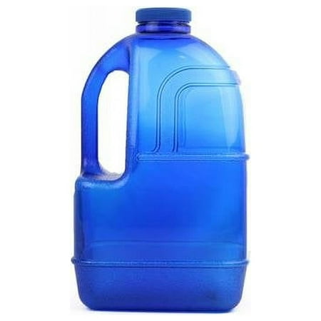

1 gal Square Water Bottle with 48 mm Cap Blue