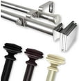 thumbnail image 4 of Wilson 1" dia. Double Curtain Rod 28-48 inches - Satin Nickel, 4 of 4