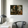 thumbnail image 4 of JEUXUS Diego Velazquez,An Old Woman Cooking Eggs Poster Print Decorative Painting Canvas Wall Art Living Room Posters Bedroom Painting  20x16in, 4 of 6