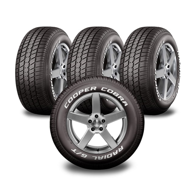 SET DE 4 LLANTAS 235 60 R14 COOPER COBRA RAD G/T 96T (P)