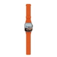 thumbnail image 6 of UAG Apple Watch Band 49/46/45/44mm iWatch Series Ultra 1-3/4-11/SE 1-3, Silicone Double Side Reversible Magnetic Band Watch Strap, Pathfinder Olive/Orange, 6 of 9